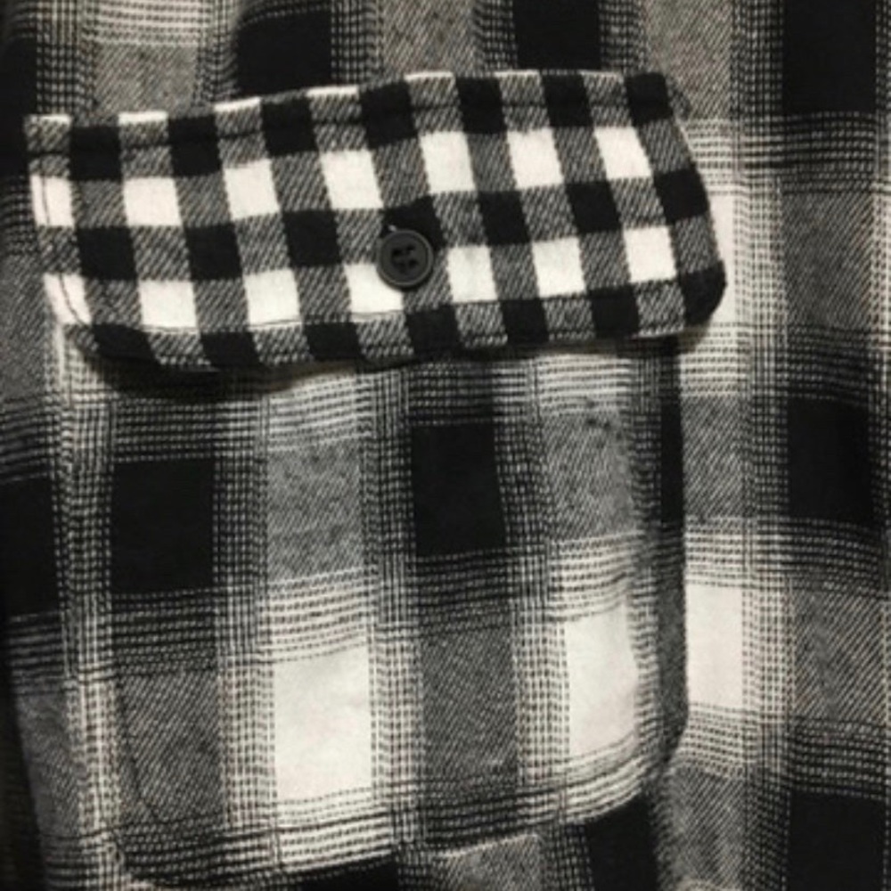 La Miel oversized flannel size large -New - Picture 7 of 9